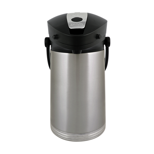 Service Ideas 10-00180-008 2.2 L. Black Lid Stainless Liner Stanley Commercial ErgoServe Airpot
