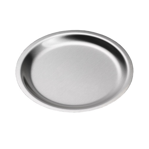 Service Ideas RT1025SS 10.25" W Stainless Steel Round Thermo-Plate Platter Insert Only