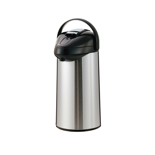 Service Ideas SSAL300 101.4 Oz. Stainless Steel SteelVac Premium Airpot