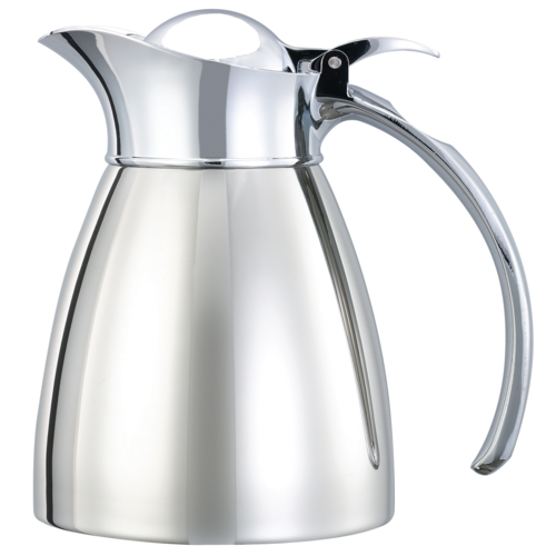 Service Ideas MAR03PS 10 Oz. Stainless Steel Vacuum Insulated Carafe Marquette Series Original