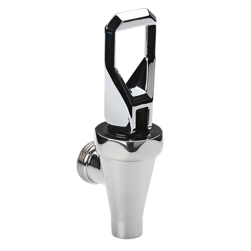 Service Ideas 040302 2" Polished Finish Jewel Elite Beverage Dispenser Spigot