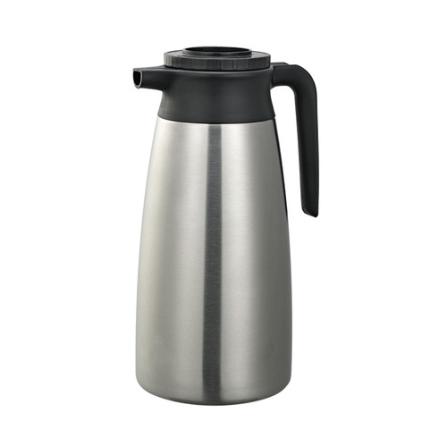 Service Ideas SHS19T 64.2 Oz. Stainless Steel Vacuum Insulated Brew Thru Server