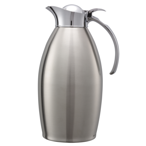 Service Ideas NIC15BS 50.7 Oz. Stainless Steel Vacuum Insulated Carafe Nicollet Series Original