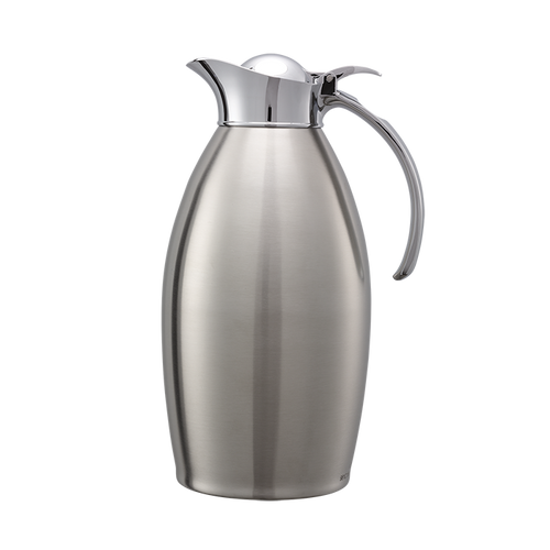Service Ideas NIC15BS 50.7 Oz. Stainless Steel Vacuum Insulated Carafe Nicollet Series Original