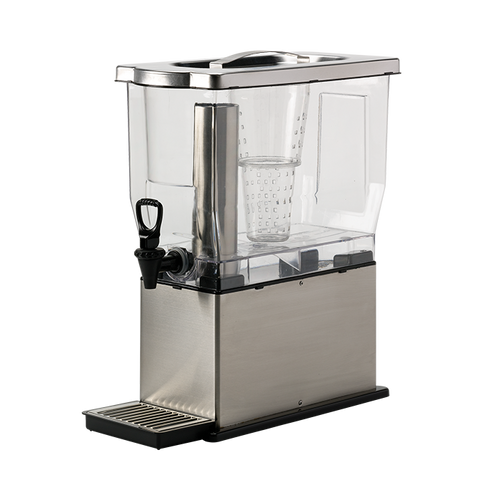 Service Ideas CBDT3SS 3 Gal. Clear Tritan Container Beverage Dispenser