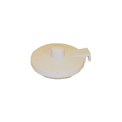 Service Ideas TPLAL 2.25" W Almond Plastic Teapot Replacement Lid for TS612