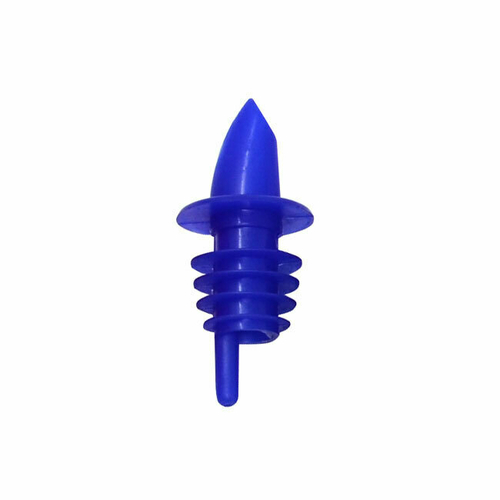 Omcan USA 80851 Free Flow Blue Plastic Pourer (12 Per Pack)
