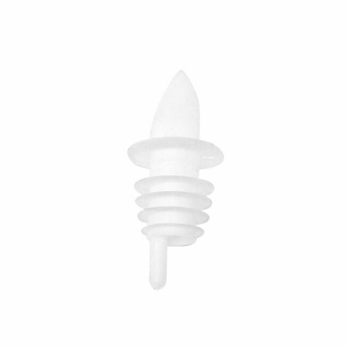 Omcan USA 80856 Free Flow White Plastic Pourer (12 Per Pack)