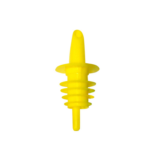 Omcan USA 80857 Free Flow Yellow Plastic Pourer (12 Per Pack)