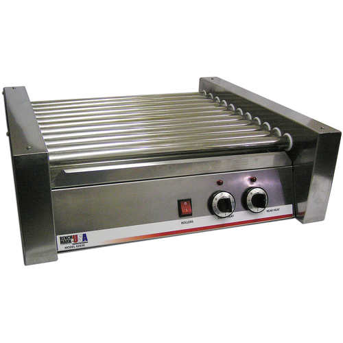Winco 62030 30 Hot Dog Capacity Benchmark Hot Dog Roller Grill - 120V 1100W