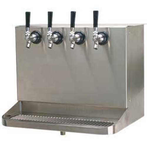 Micro Matic SB420-KR Stainless Steel 4 Taps Draft Beer Dispenser