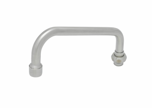 T&S Brass S060X Stainless Steel 8" Swing Nozzle EverSteel Faucet