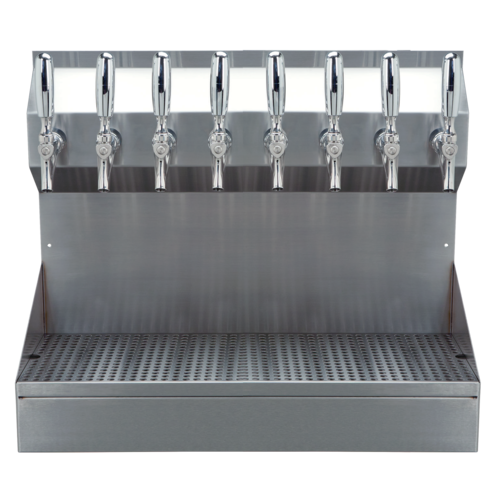 Micro Matic KRONOS-8SSKR Wall Mounted Glycol Cooled with 8 Faucets Kronos Draft Tower