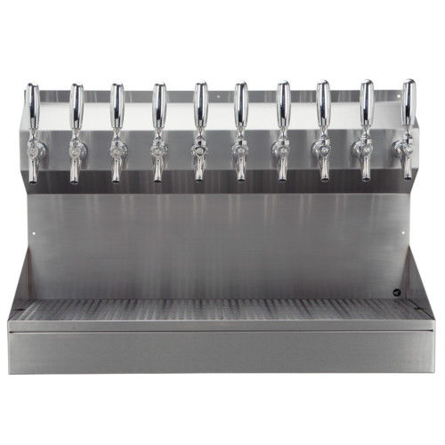 Micro Matic KRONOS-10SSKR Wall Mounted Glycol Cooled with 10 Faucets Kronos Draft Tower
