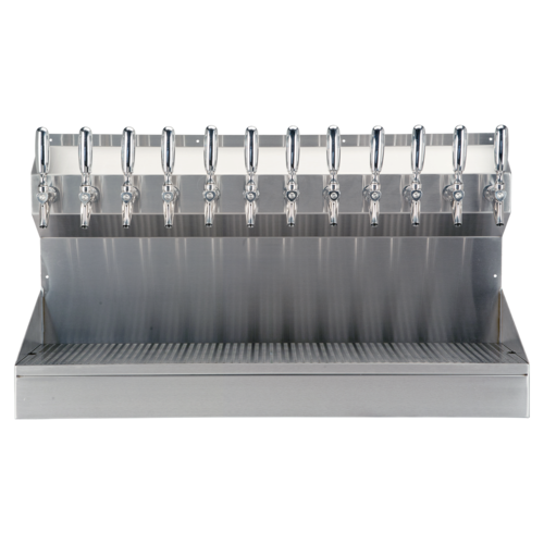Micro Matic KRONOS-12SSKR Wall Mounted Glycol Cooled with 12 Faucets Kronos Draft Tower