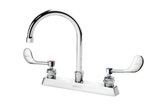Krowne 15-501L-W-E4 Gooseneck 1.5 GPM Deck Mount Faucet