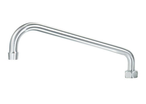 Krowne DX-423 12" Swing Spout Solid Chrome Plated Ultra-Polish Satin Finish Diamond Series