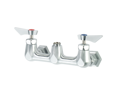 Krowne DX-8XX 8" Centers Ultra-Polish Satin Finish Splash Mount Diamond Series Faucet Body Only