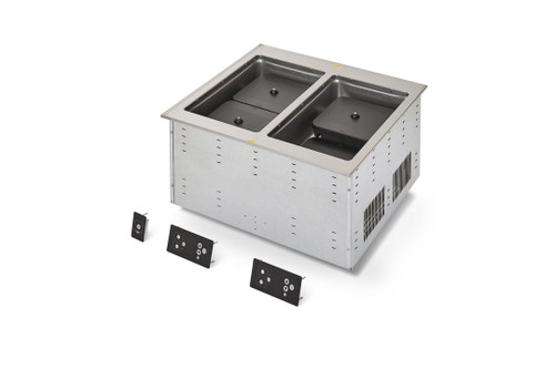 Vollrath FC-6IH-02120 28.25" W x 26" D Electric Dry operation Induction Hot Food Well Drop-In - 120V