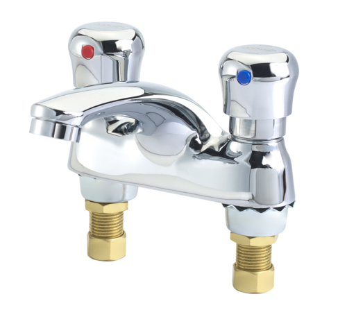 Krowne 14-530L 10" Swing Spout Splash-Mounted Royal Series Faucet