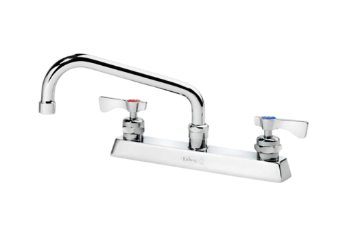 Krowne 15-508L-W-E4 Standard Swing and Swivel 1.5 GPM Deck Mount Faucet