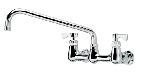 Krowne 14-812L-L-E3 Lever Handles Krowne 14-812L-L-E3 Royal Series 8" Wall Mount With 12" Swing Spout