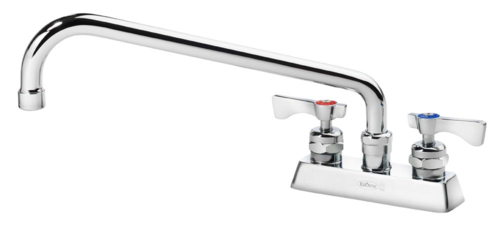 Krowne 15-312L-W-E4 Standard Swing and Swivel 1.5 GPM Deck Mount Faucet