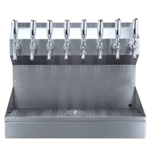 Micro Matic KRONOS-8SSKRGR Wall Mounted Glycol Cooled with 8 Faucets Kronos Draft Tower