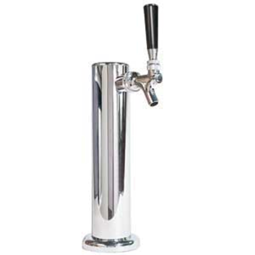 Micro Matic D4740 Stainless Steel 1 Faucet Column Draft Beer Tower