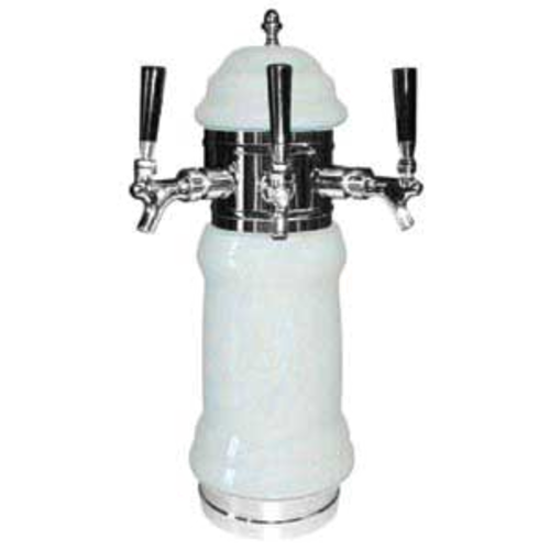 Micro Matic CT200-3 Ceramic 3 Brass-Body Faucets Rembrandt Draft Beer Tower