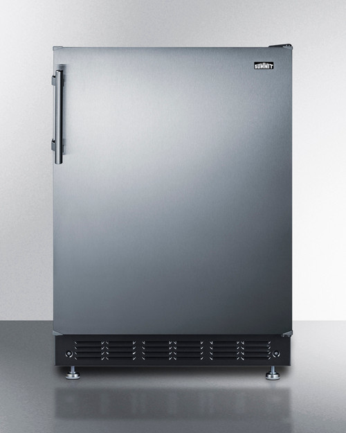 Summit FF6BK2SSRS 5.5 Cu.Ft All-Refrigerator - 115 Volts