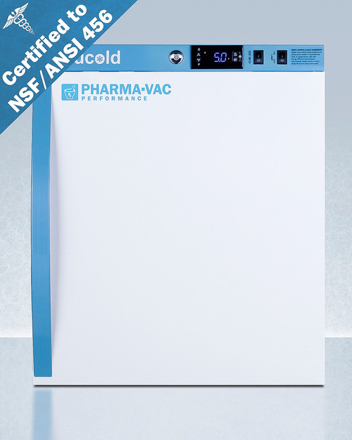 Summit ARS2PV456 1.94 Cu. Ft. White Performance Series Vaccine Refrigerator - 115 Volts