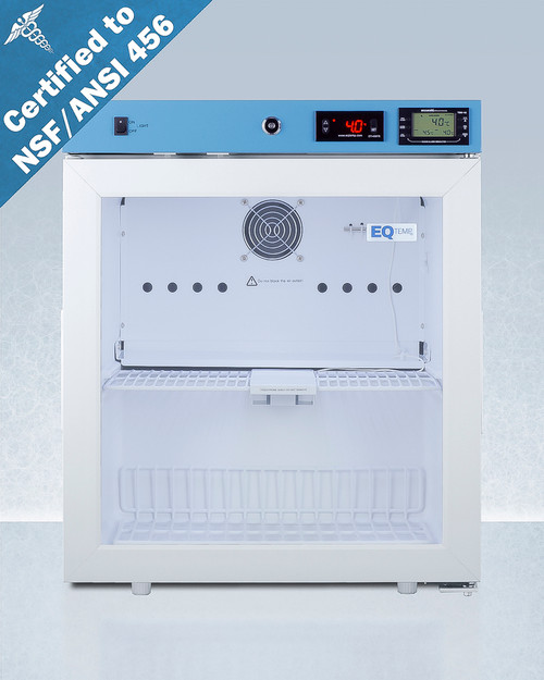 Summit ACR22GNSF456 1.94 Cu. Ft. White Compact Healthcare Refrigerator - 115 Volts