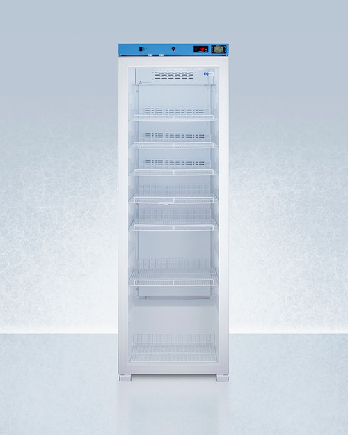 Summit ACR1602GNSF456 15.53 Cu. Ft. White Upright Healthcare Refrigerator - 115 Volts