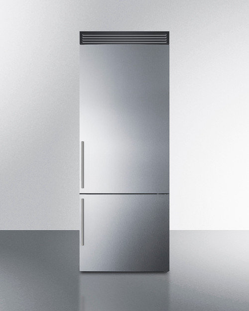 Summit FFBF279SSXH72 14.6 Cu.Ft. Full Size Bottom Freezer Refrigerator - 115 Volts