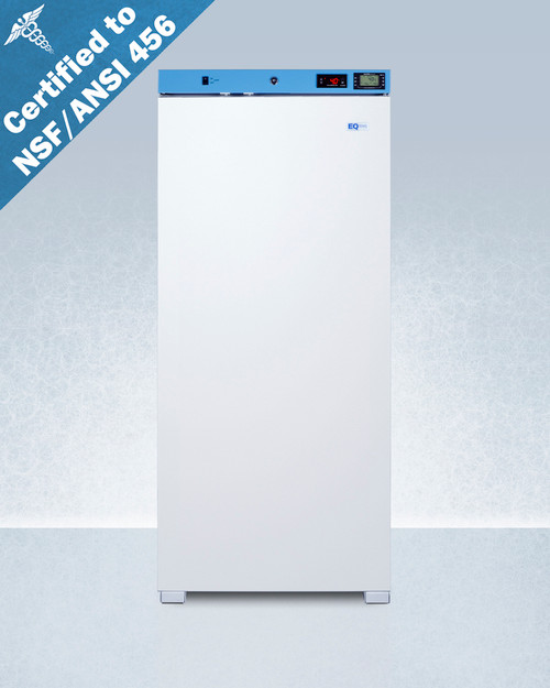 Summit ACR1011WNSF456 9.88 Cu. Ft. White Upright Healthcare Refrigerator - 115 Volts