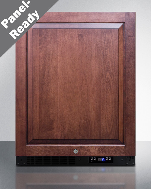 Summit ALFZ51IF 4 Cu. Ft. Black Undercounter All-Freezer - 115 Volts