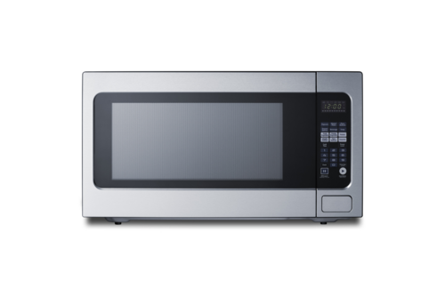 Summit SMBI27TK27 26.88" W Stainless Steel Front Built-In Microwave - 1200 Watts