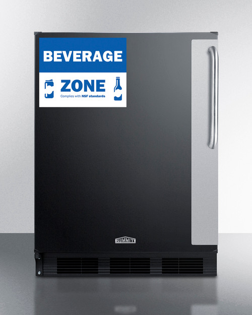 Summit FF6BK7BZLHD 5.5 Cu.Ft White All-Refrigerator - 115 Volts