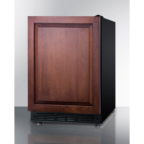 Summit CT66BK2SSRSIF 4.9 Cu.Ft Black Refrigerator-Freezer - 115 Volts
