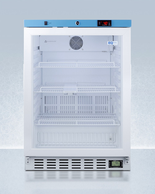 Summit ACR52G 3.88 Cu. Ft. White Built-In Healthcare Refrigerator - 115 Volts