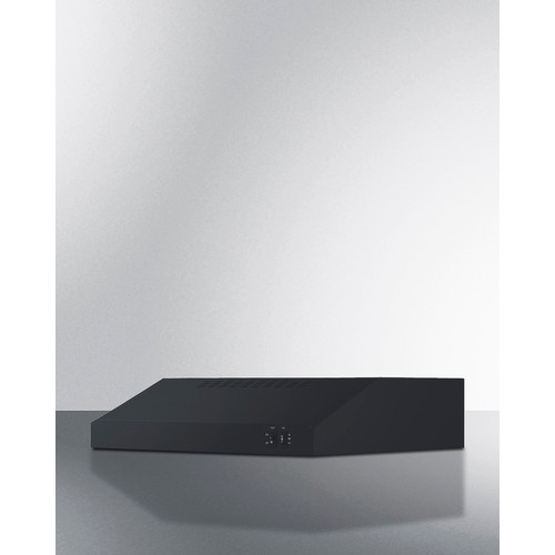 Summit HC20BBADA 20" W Black Under Cabinet Range Hood - 115 Volts