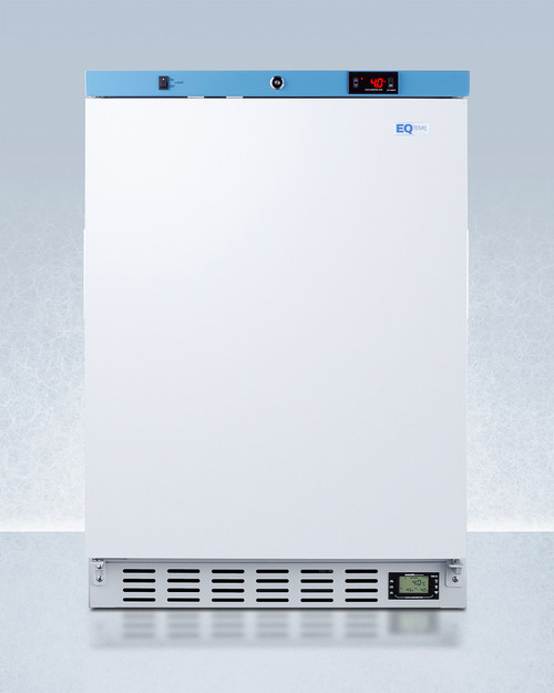 Summit ACR51W 3.88 Cu. Ft. White Built-In Healthcare Refrigerator - 115 Volts