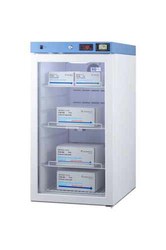 Summit ACR32GNSF456 3.17 Cu. Ft. White Upright Healthcare Refrigerator - 115 Volts