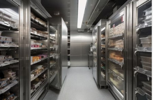 Dade Engineering CO-8167.7-SC 92.4" H x 96" W x 192" D Self-Contained Outdoor walk-in Cooler With Floor - 208/230 Volts