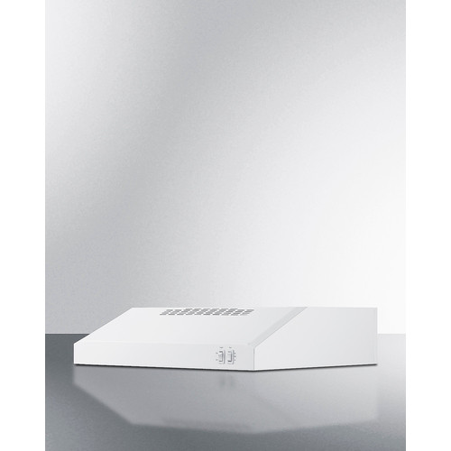 Summit HC20WWADA 20" W White Under Cabinet Range Hood - 115 Volts