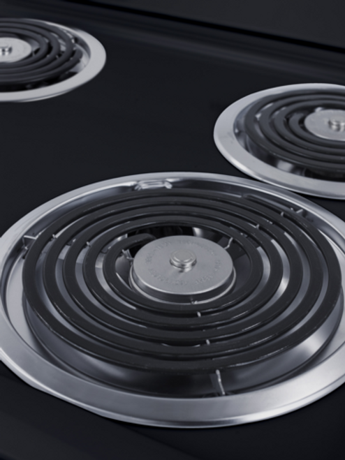 Summit PROEL24SS 24" W Stainless Steel Cabinet and Door Electric Coil Range - 240 Volts