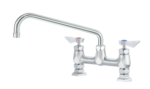 Krowne DX-912 Standard Swing and Swivel 1.8 GPM Deck Mount Faucet