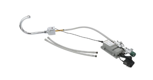 Component Hardware KE19-4102-SC1 6" Chrome Swivel Gooseneck Spout Deck Mount 0.5 GPM Encore Intelli-Flo Electronic Faucet