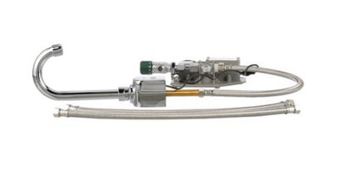 Component Hardware KE19-4000-SD1 3" Chrome Swivel Gooseneck Spout Deck Mount 1.5 GPM Encore Intelli-Flo Electronic Faucet